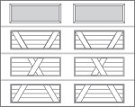 X Layout, 4-Slat base Design